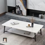  Bàn trà mặt đá 2 tầng BSF4 Lenge 1m2 x 50 kiểu dáng sang trọng 