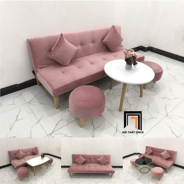 bộ ghế sofa giường dài 1m7 giá rẻ