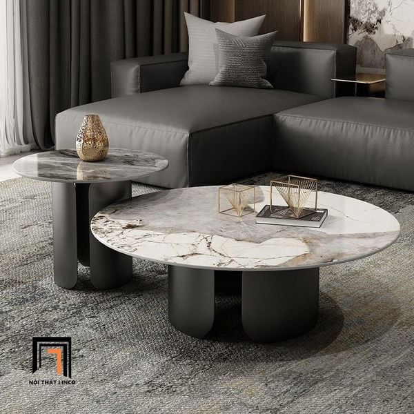 cặp bàn đôi mặt đá ceramic cao cấp