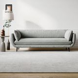  Ghế sofa băng cong hiện đại BT125 Circa màu xám ghi 