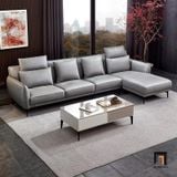  Bộ ghế sofa góc phòng khách GT96 Quanu 3m x 1m6 bọc da giả 