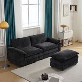  Bộ ghế sofa băng nỉ 1m9 BT239 Santie màu xanh đậm 