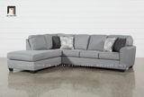  Bộ ghế sofa góc L GT42 Mcdade 2m8 x 1m6 phong cách Âu Mỹ 