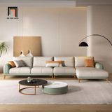  Bộ ghế sofa góc L không gian lớn GT174 Atonio 3m x 1m6 sang trọng 