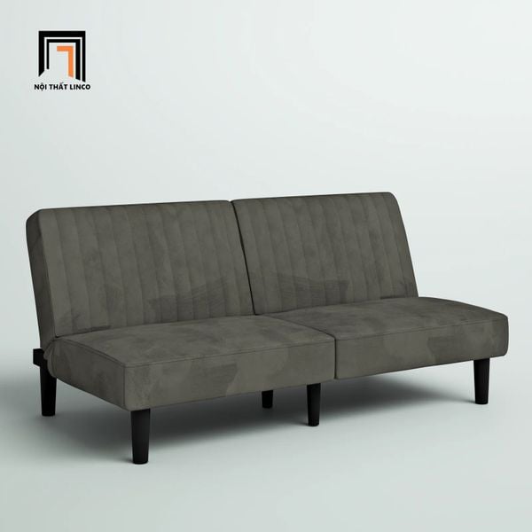 ghế sofa giường dài 1m8 vải nhung
