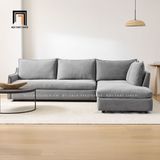  Bộ ghế sofa góc xám ghi GT78 Easton cho căn hộ chung cư 