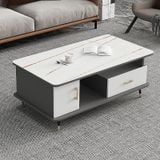  Bàn trà phòng khách hình hộp BSF14 Kenny 1m x 50 có tủ nhỏ 