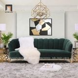  Ghế sofa băng cho shop tiệm BT86 Sans 2m2 vải nhung nỉ 