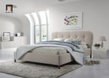  Giường ngủ dài 1m6 x 2m vải nỉ bố GN27 Muraka cho phòng nhỏ 