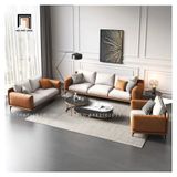  Bộ ghế sofa phòng khách KT36 Modela khung da giả nệm vải 
