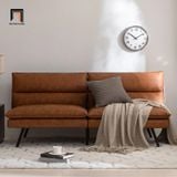  Ghế sofa nhỏ gọn bật giường nằm GB37 Twin 1m8 da simili 