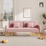  Ghế sofa giường màu xanh lá vải nỉ GB80 Casso dài 2m giá rẻ 