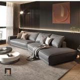  Bộ ghế sofa góc da công nghiệp GT117 Toran 2m9 x 1m3 
