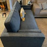  Ghế sofa băng dài 1m8 màu xám BT210 Nieto nhỏ gọn 