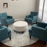  Ghế sofa đơn ngồi đọc sách DT40 Cozine vải nỉ cao cấp 