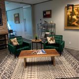 Ghế sofa đơn vải nhung nỉ DT41 Wyton cho gia đình 