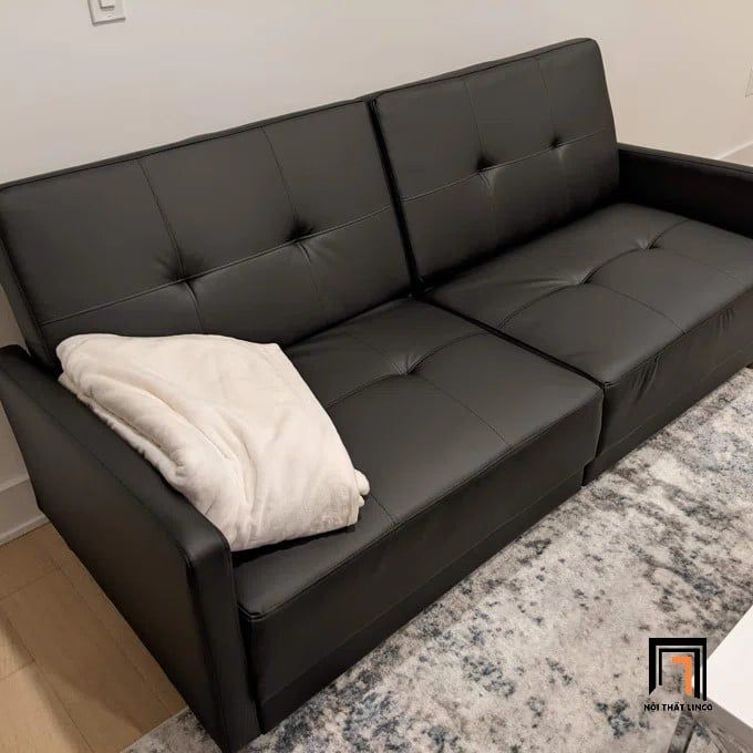  Ghế sofa giường nhỏ gọn dài 1m8 GB47 Benitez da công nghiệp 