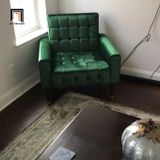  Ghế sofa đơn vải nhung nỉ DT41 Wyton cho gia đình 