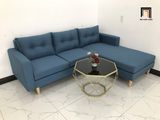  Bộ ghế sofa góc chữ L xanh dương 2m2 x 1m6 cho không gian nhỏ 