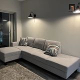  Bộ ghế sofa góc L giá rẻ GT98 Lasharon 2m75 x 1m5 hiện đại 