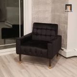  Ghế sofa đơn vải nhung nỉ DT41 Wyton cho gia đình 