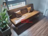  Bộ ghế sofa giường đa năng SFG dài 1m7 simili giả da màu da bò 