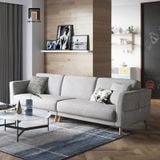  Bộ ghế sofa góc L giá rẻ GT208 Aldeen 2m9 x 1m6 màu xám ghi 