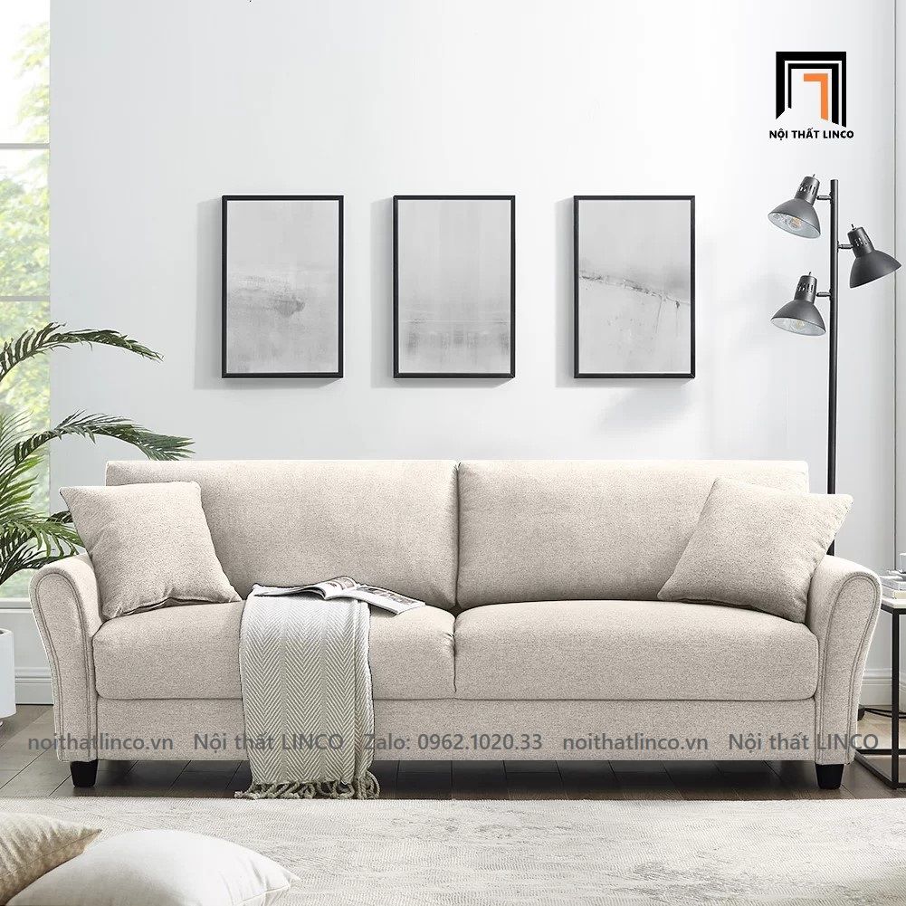  Ghế sofa văng phòng khách BT30 Iceola 2m phong cách châu Âu đẹp 