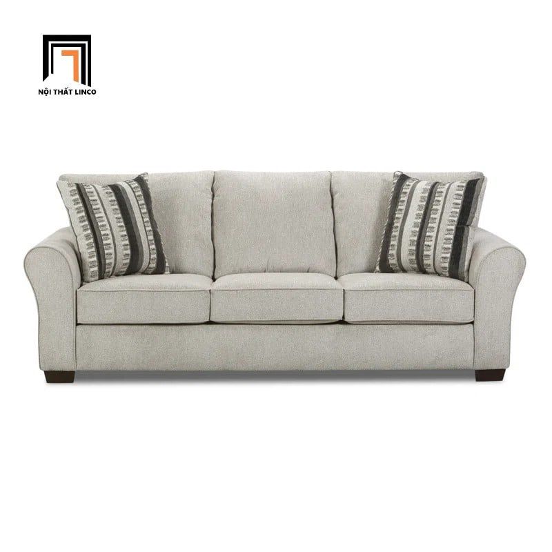  Ghế sofa đơn 1 người ngồi DT54 Carey cho phòng khách xám trắng 