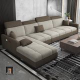  Bộ ghế sofa góc L GT191 Huala 2m8 x 1m75 kê đầu gật gù 