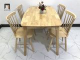  Bộ bàn ăn 4 ghế giá rẻ 2-KH4-G18-B108-go cho phòng bếp đẹp 