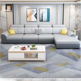  Bộ ghế sofa góc L cao cấp GT90 Lagy 3m2 x 1m8 cho phòng khách lớn 