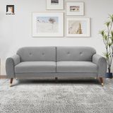  Ghế sofa băng nhỏ dài 2m BT167 Chesa vải nhung đẹp 