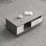 Bàn trà phòng khách hình hộp BSF14 Kenny 1m x 50 có tủ nhỏ 
