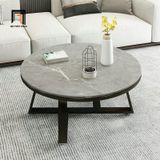  Bàn trà sofa hình tròn BSF9 Hamis đường kính 70cm đá nhân tạo 