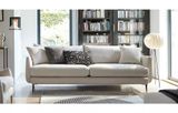  Ghế sofa băng nỉ màu xám trắng BT264 Brockwell dài 2m giá rẻ 
