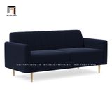  Ghế sofa băng giá rẻ BT69 Ixir dài 1m9 vải bố màu xanh đen 