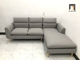  Bộ bàn ghế sofa góc chữ L dài 2m2 x 1m6 màu xám ghi trắng 