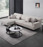  Bộ ghế sofa góc L xám trắng cho căn hộ GT248 Hilda 2m4 x 1m6 