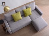  Bộ ghế sofa băng kèm đôn vuông BT314 Cambell dài 2m2 giá rẻ 