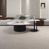  Bàn sofa hình tròn 70cm đá ceramic BSF82 Lasea phòng khách 