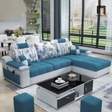  Bộ ghế sofa góc chữ L đẹp GT107 Slopy 2m4 x 1m6 giá rẻ 