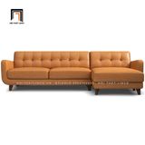  Bộ góc sofa da simili GT49 Tito 2m4 x 1m6 màu da bò 