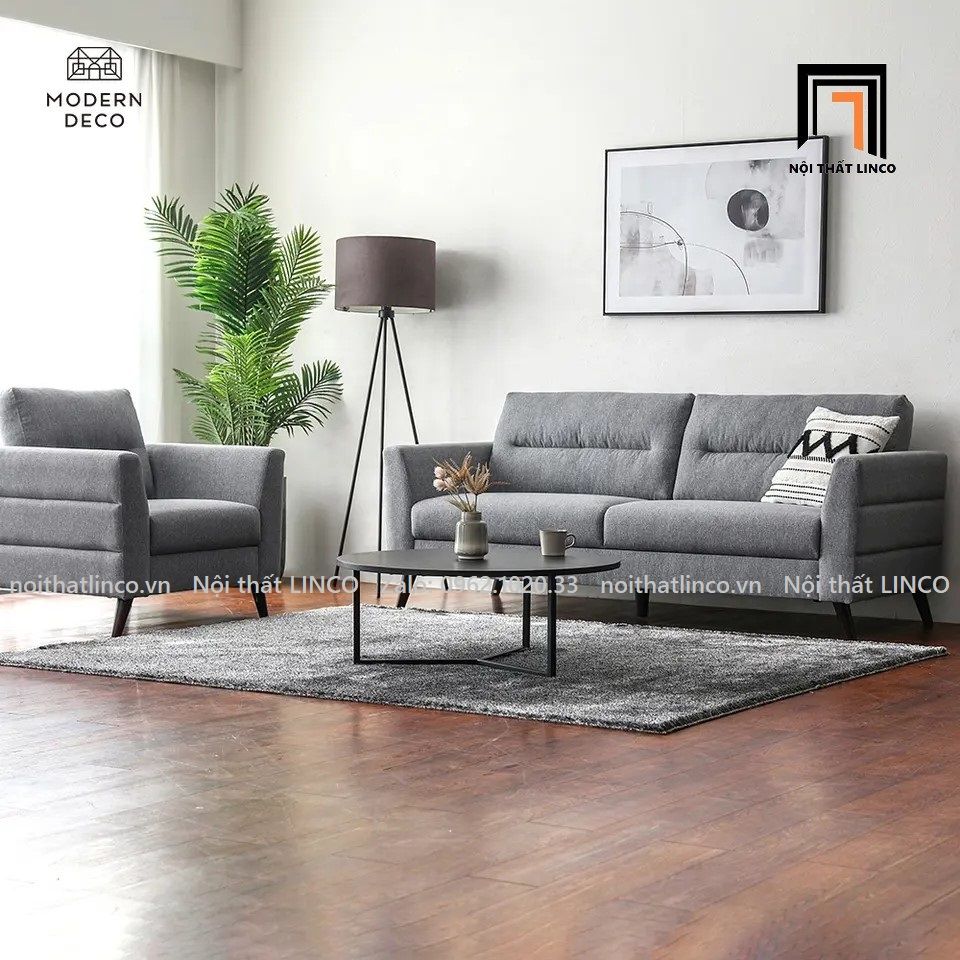  Ghế sofa băng 1m9 BT42-Liner cho phòng khách căn hộ chung cư 