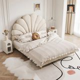  Giường ngủ hình hoa sen GN41 Innis cho phòng ngủ sang trọng 