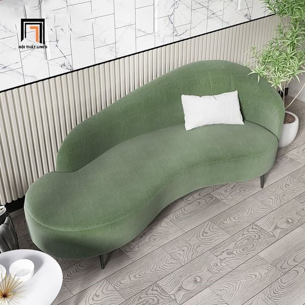 ghế sofa băng cong xinh xắn 2m
