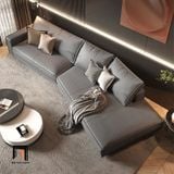  Bộ ghế sofa góc da công nghiệp GT117 Toran 2m9 x 1m3 