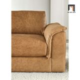  Ghế sofa băng sang trọng BT251 Wythe dài 1m9 da giả màu nâu 