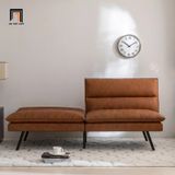  Ghế sofa nhỏ gọn bật giường nằm GB37 Twin 1m8 da simili 