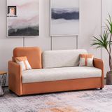  Ghế sofa băng nhỏ gọn 1m7 BT302 Montirat bọc da Pu phối màu 